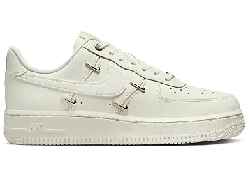 Nike Air Force 1 '07 LX CN Sail Gold Mini Swooshes (FV3654-111)