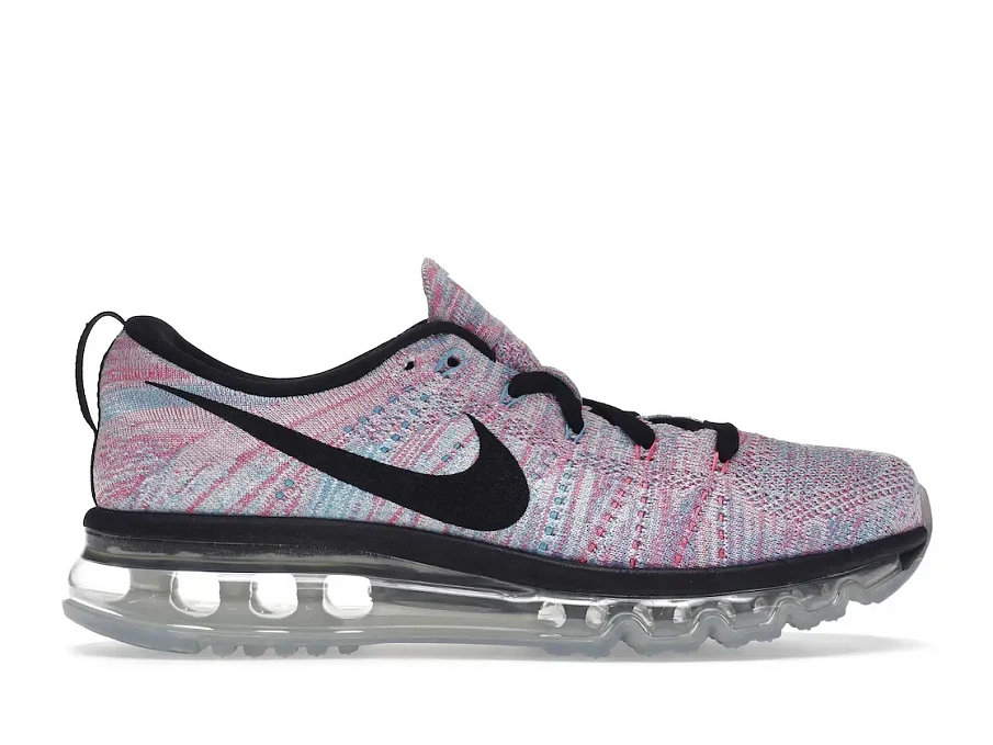 Фото № 1 с приближением к товару «‎Nike Flyknit Max Chlorine Blue Pink Blast »