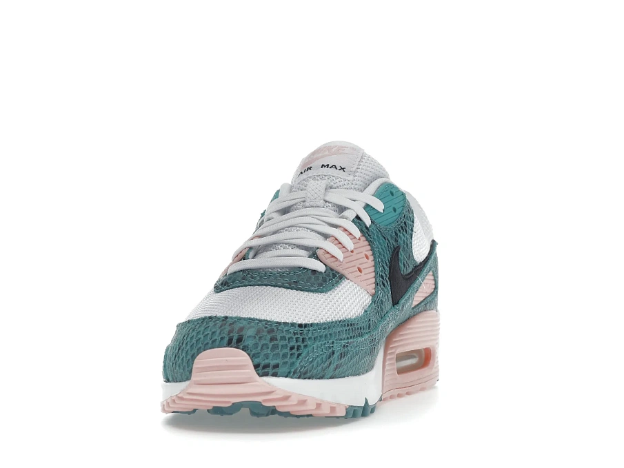 Фото № 3 с приближением к товару «‎Nike Air Max 90 Washed Teal Snakeskin»