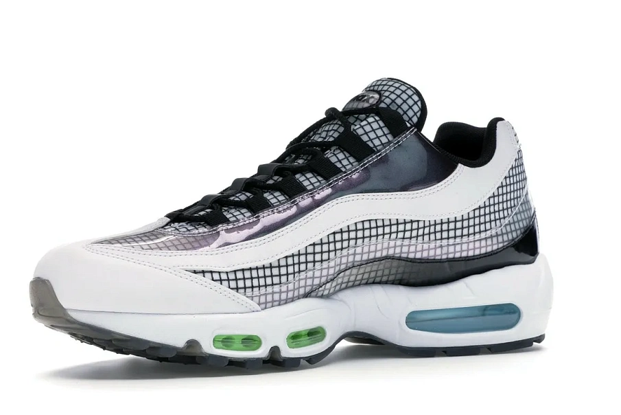 Фото № 4 с приближением к товару «‎Nike Air Max 95 LV8 White»