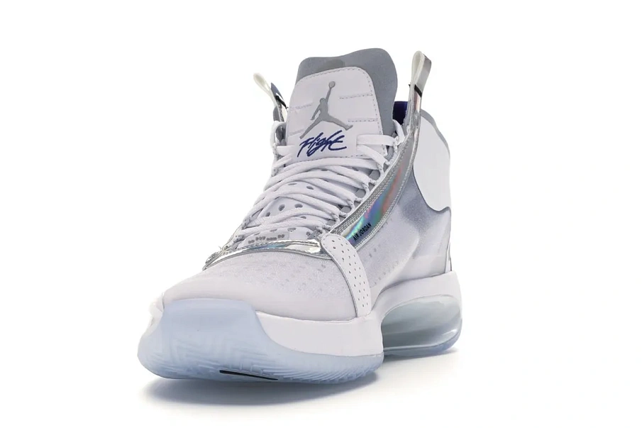 Фото № 4 с приближением к товару «‎Jordan XXXIV White Metallic Silver»