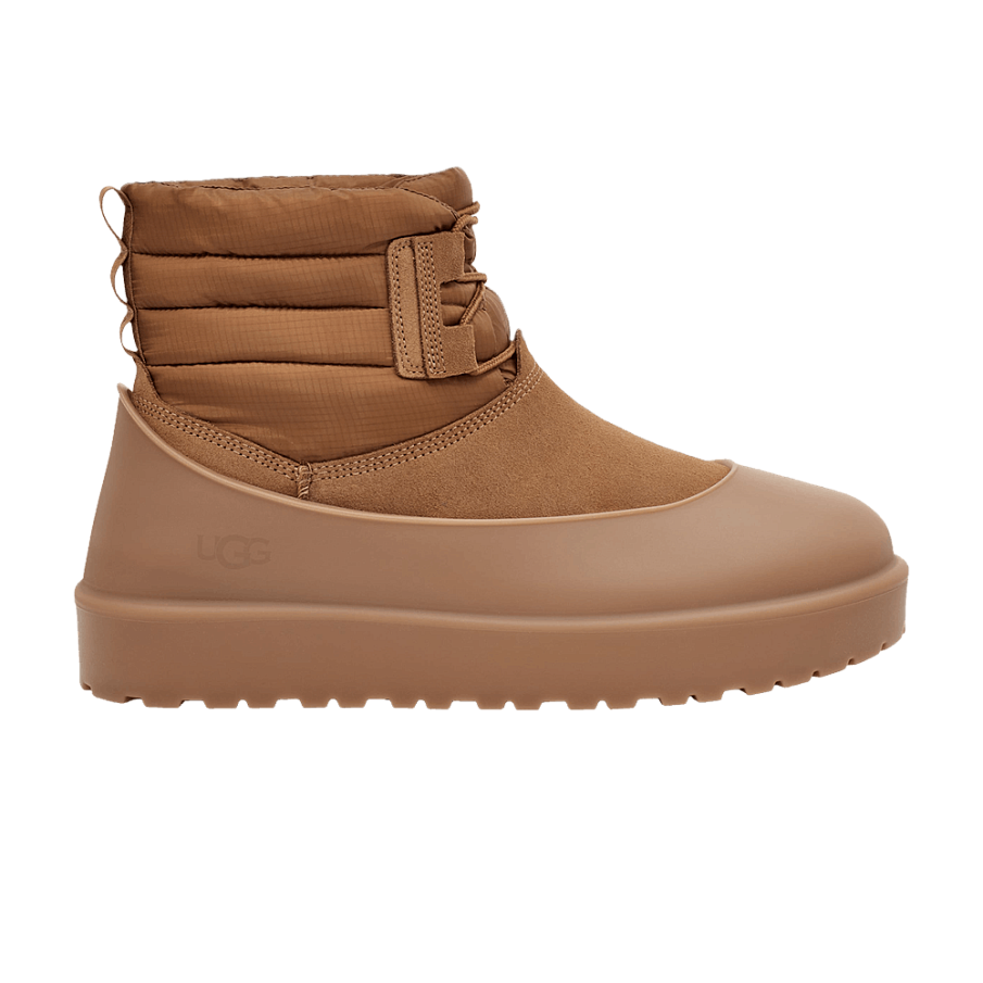 Фото № 1 с приближением к товару «‎UGG Classic Mini Lace-Up Weather Boot Chestnut»