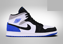 Фото № 1 с приближением к товару «‎Air Jordan 1 Mid SE 'Royal Black Toe'»