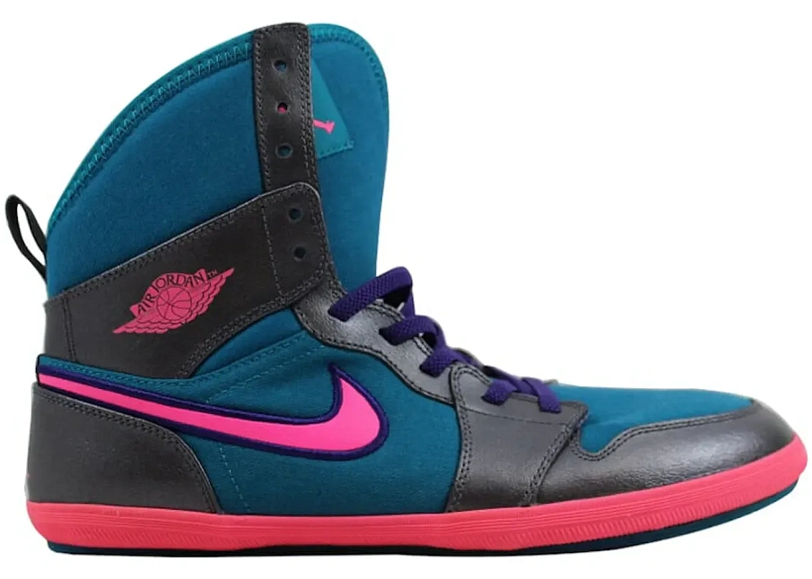 Фото № 1 с приближением к товару «‎Jordan 1 Skinny High Tropical Teal »