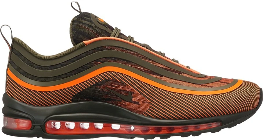 Фото № 1 с приближением к товару «‎Nike Air Max 97 Ultra 17 Total Orange Sequoia»