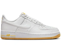 Фото № 1 с приближением к товару «‎Nike Air Force 1 Low 07 White University Gold Gum»