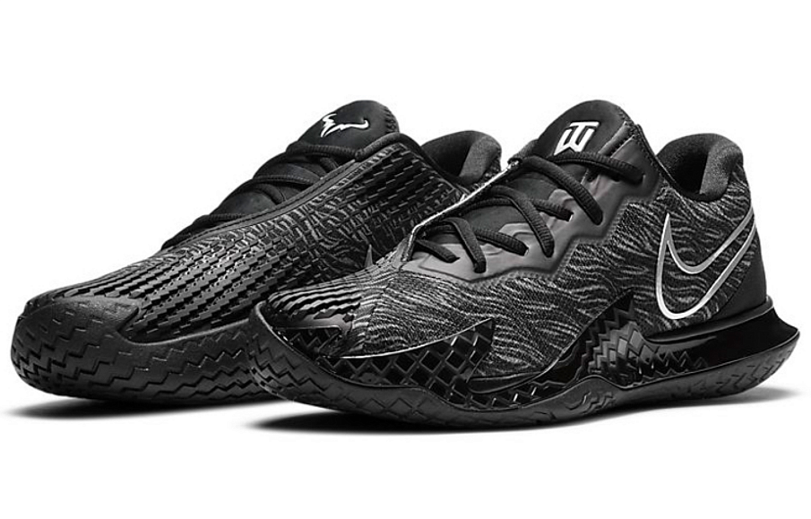 Фото № 3 с приближением к товару «‎NikeCourt Air Zoom Vapor Cage 4 Sliver»