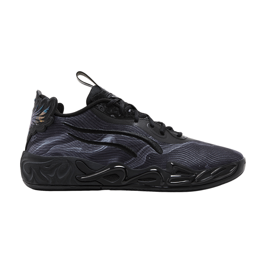 Фото № 1 с приближением к товару «‎Puma MB.04 Lo Team Black Dark Amethyst»