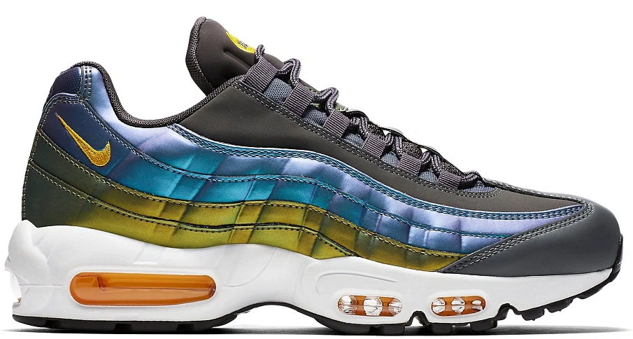 Фото № 1 с приближением к товару «‎Nike Air Max 95 Liquid Metal Thunder Grey»