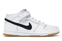 Фото № 1 с приближением к товару «‎Nike SB Dunk Mid Orange Label White»