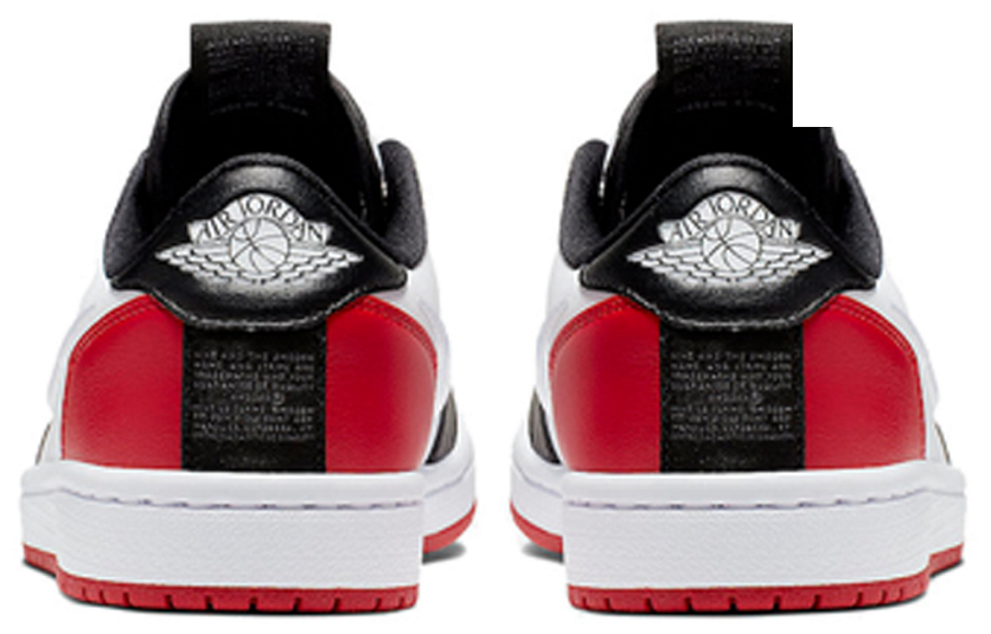 Фото № 3 с приближением к товару «‎Air Jordan 1 Low Slip Vintage Basketball Shoes Black Toe»