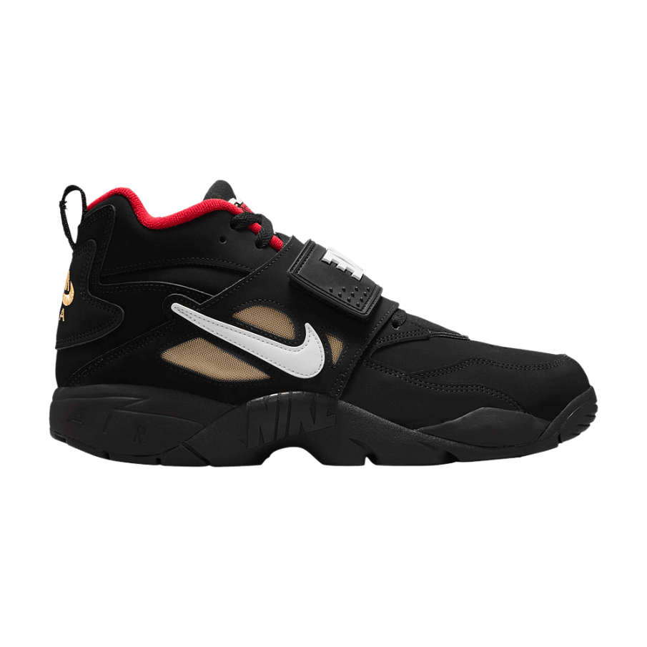 Фото № 1 с приближением к товару «‎Nike Air Diamond Turf Proto 92 Black Fire Red»