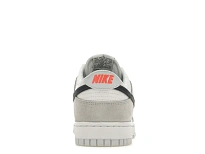 Фото № 4 с приближением к товару «‎Nike Dunk Low White Grey Navy Aqua Mini Swoosh»