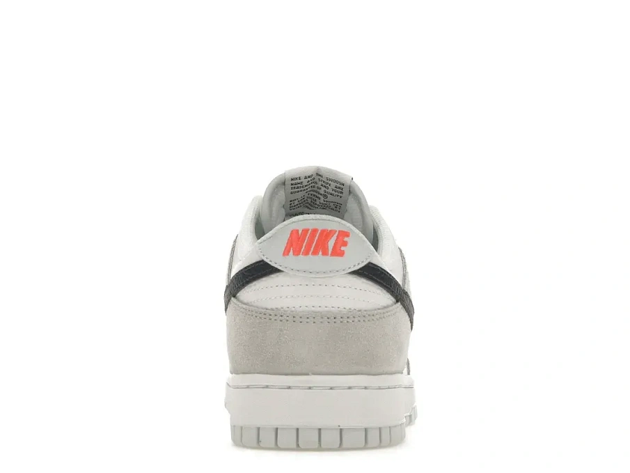 Фото № 4 с приближением к товару «‎Nike Dunk Low White Grey Navy Aqua Mini Swoosh»