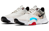 Фото № 3 с приближением к товару «‎Nike SuperRep Go Shoes BeigeBlueRed»