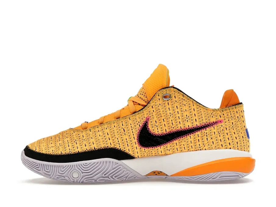 Фото № 3 с приближением к товару «‎Nike LeBron 20 Laser Orange»