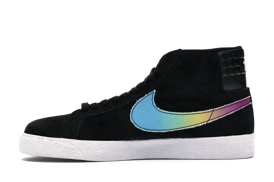 Фото № 3 с приближением к товару «‎Nike SB Blazer Zoom Mid Lance Mountain 70s Black»