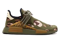 Фото № 1 с приближением к товару «‎adidas NMD HU Pharrell Animal Print Olive»