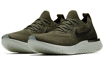Фото № 2 с приближением к товару «‎Nike Epic React Flyknit Olive (W)»