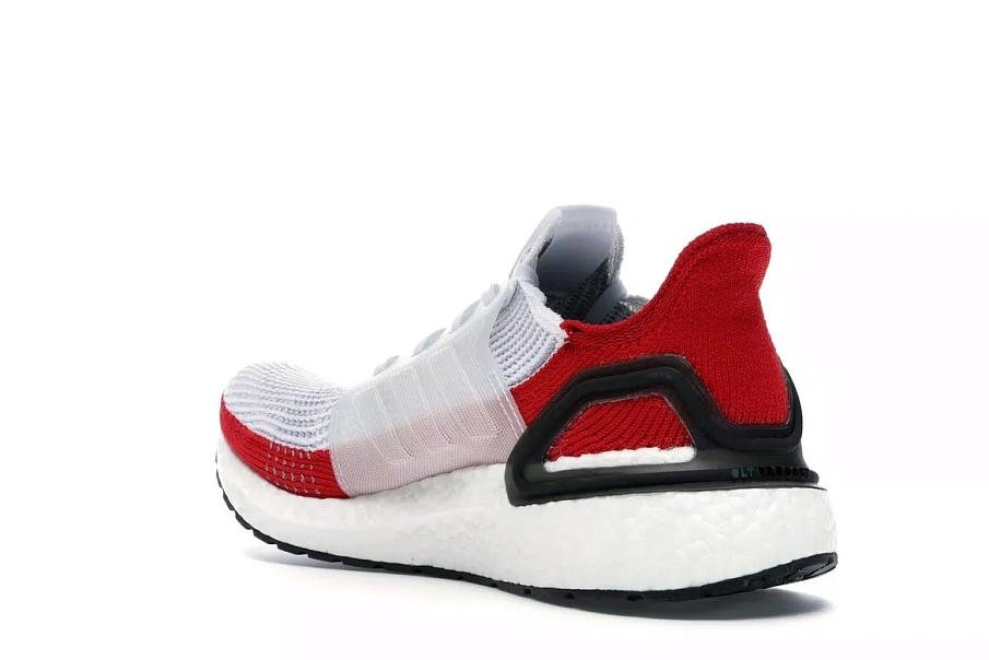 Фото № 6 с приближением к товару «‎adidas Ultra Boost 19 White Scarlet»