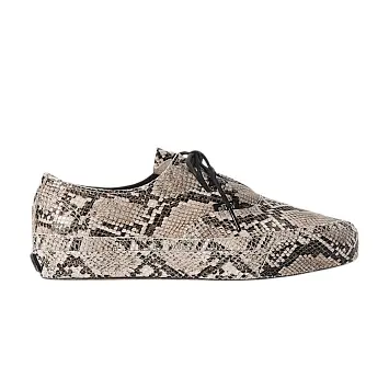 Vans Premium Authentic Ease Python Turtledove White Sand Beige Blackd - 1