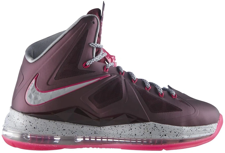 Фото № 1 с приближением к товару «‎Nike LeBron X SP Crown Jewel Fireberry»