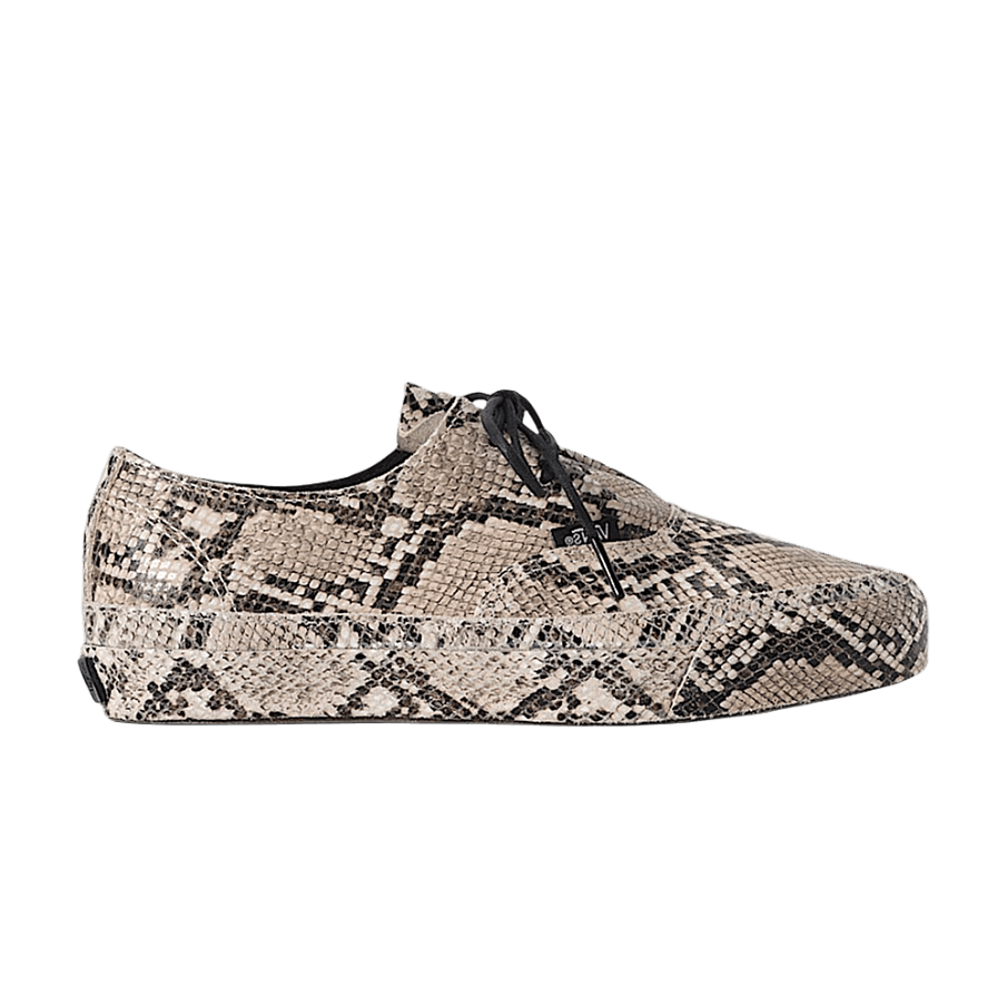 Фото № 1 с приближением к товару «‎Vans Premium Authentic Ease Python Turtledove White Sand Beige Blackd»