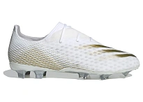 Фото № 1 с приближением к товару «‎adidas X Ghosted 2 FG White Metallic Gold Melange»
