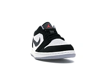 Фото № 4 с приближением к товару «‎Jordan 1 Low Black White Wolf Grey Infrared 23»