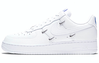 Фото № 1 с приближением к товару «‎Kim HyunANike Air Force 1 '07 LX "Chrome Luxe" Wmns WhiteBlue»