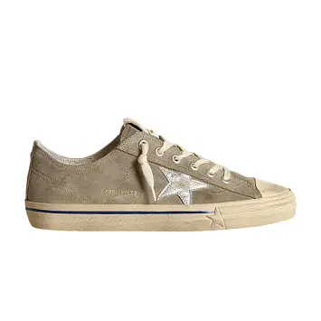 Golden Goose V-Star Dove Grey Silver Metallic - 1