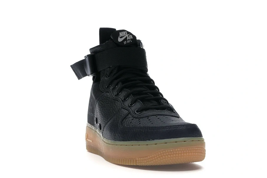 Фото № 4 с приближением к товару «‎Nike SF Air Force 1 Mid Black Gum»