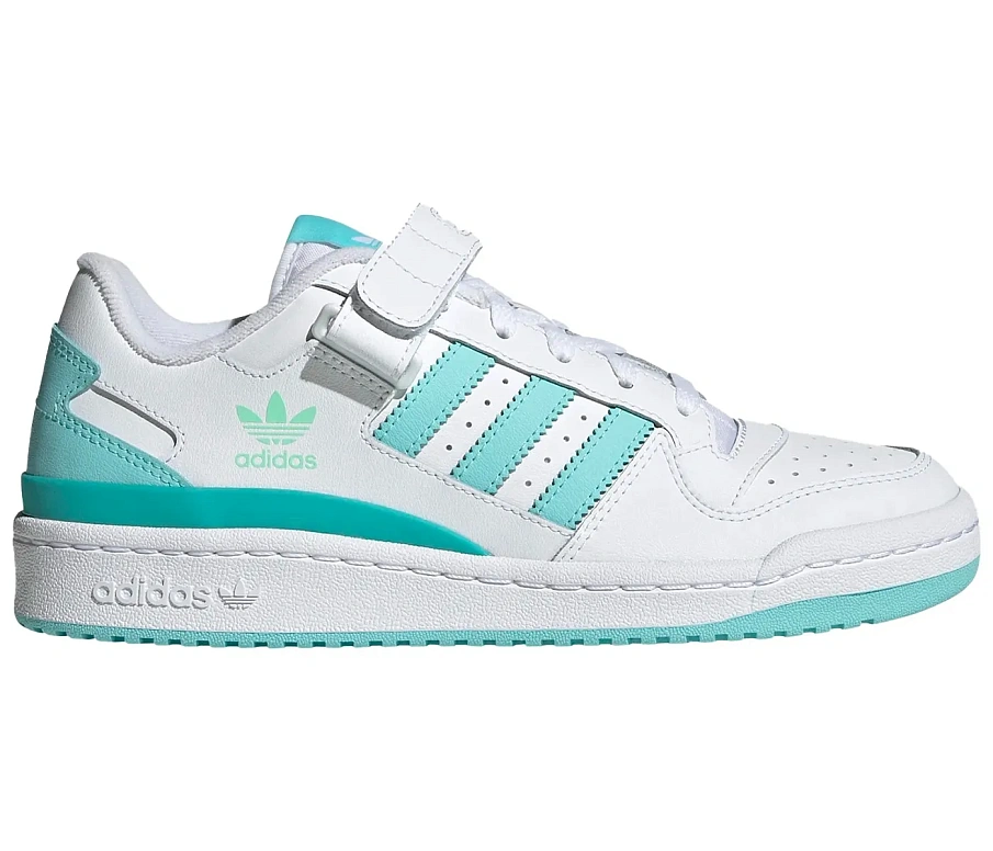 Фото № 1 с приближением к товару «‎adidas Forum Low Cloud White Clear Aqua »