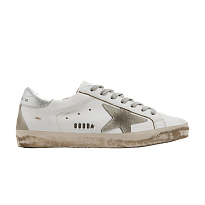 Фото № 1 с приближением к товару «‎Golden Goose Superstar White Silver»