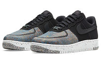 Фото № 3 с приближением к товару «‎Nike Air Force 1 Crater Skate Shoes Black Photon Dust»