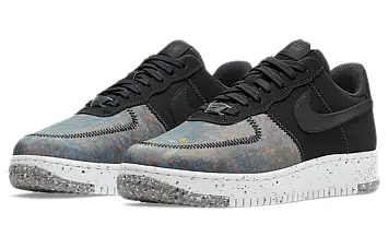 Nike Air Force 1 Crater Skate Shoes Black Photon Dust - 5