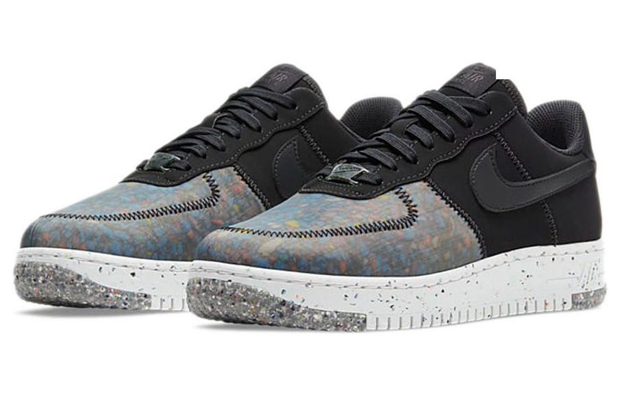 Фото № 3 с приближением к товару «‎Nike Air Force 1 Crater Skate Shoes Black Photon Dust»