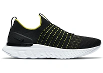 Фото № 1 с приближением к товару «‎Nike React Phantom Run Flyknit 2 Black Sonic Yellow»