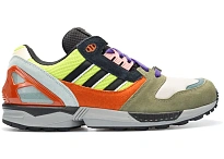 Фото № 1 с приближением к товару «‎adidas ZX 8000 Semi Solar Slime Core Black»