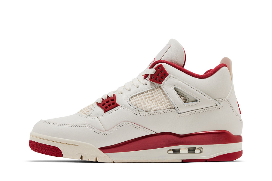 Фото № 4 с приближением к товару «‎Women's Air Jordan 4 Retro Valentines Day»
