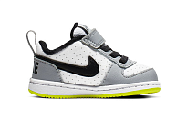 Фото № 2 с приближением к товару «‎Nike Court Borough Low Skate Shoes GreyWhiteBlack»