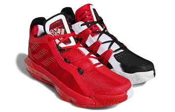 adidas Dame 6 RedBlack - 6