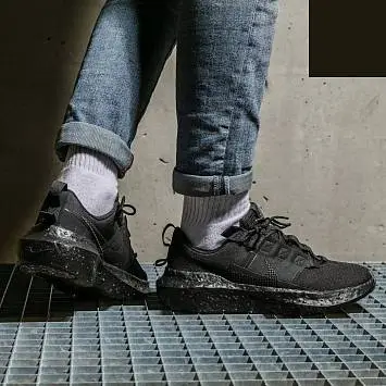 Nike Crater Impact Low-Top Running Shoes Black - 2