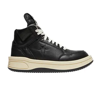 Rick Owens x Converse DRKSHDW TURBOWPN Mid Black Cloud Cream - 1