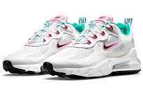 Фото № 3 с приближением к товару «‎Nike WMNS Air Max 270 React SE WhiteGreenPink»