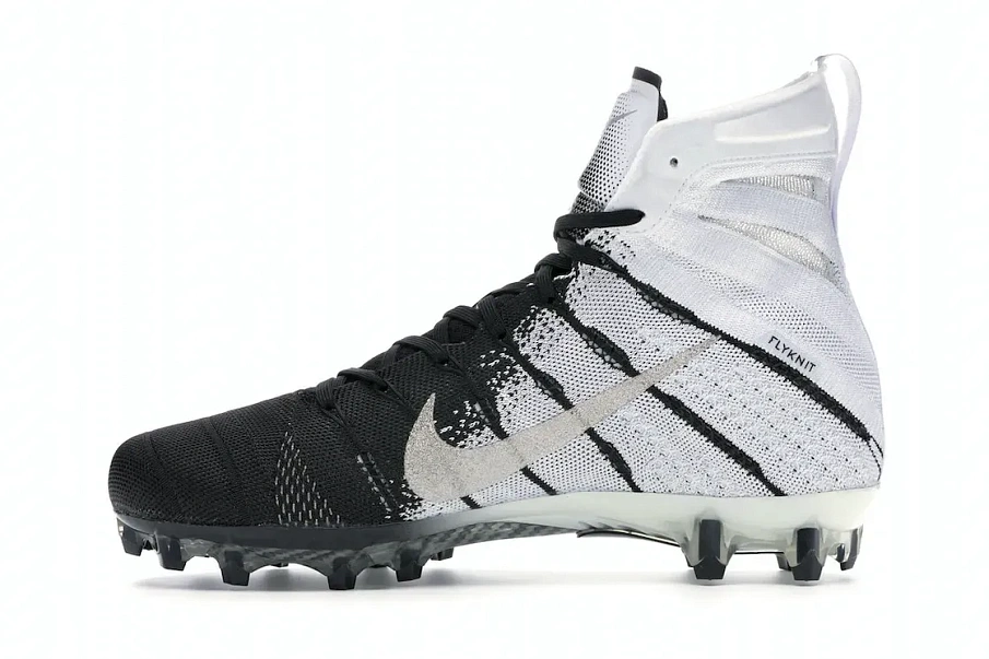 Фото № 3 с приближением к товару «‎Nike Vapor Untouchable 3 Elite Flyknit Black White Silver»