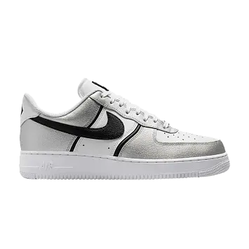 Nike Air Force 1 07 Lv8 Metallic Silver Black White