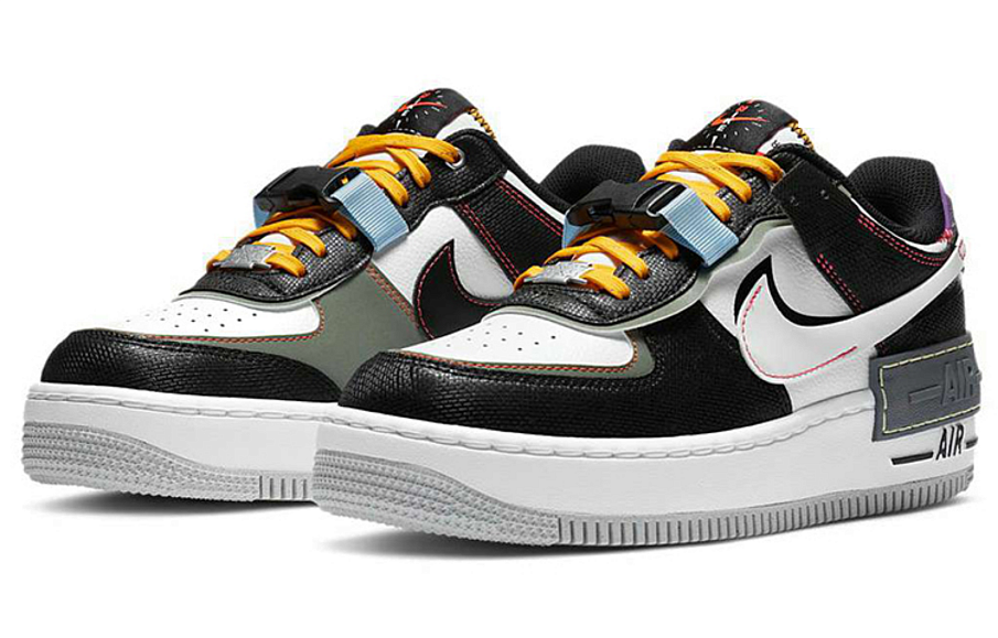 Фото № 3 с приближением к товару «‎Nike Air Force 1 "Shadow" BlackWhite»