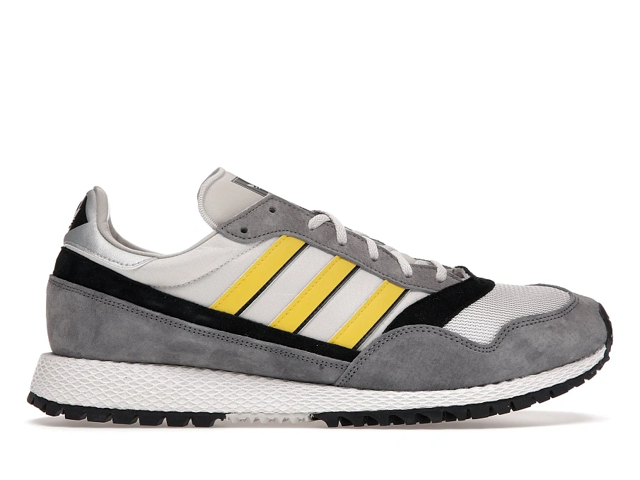 Фото № 1 с приближением к товару «‎adidas Ashurst SPZL Grey One Yellow»