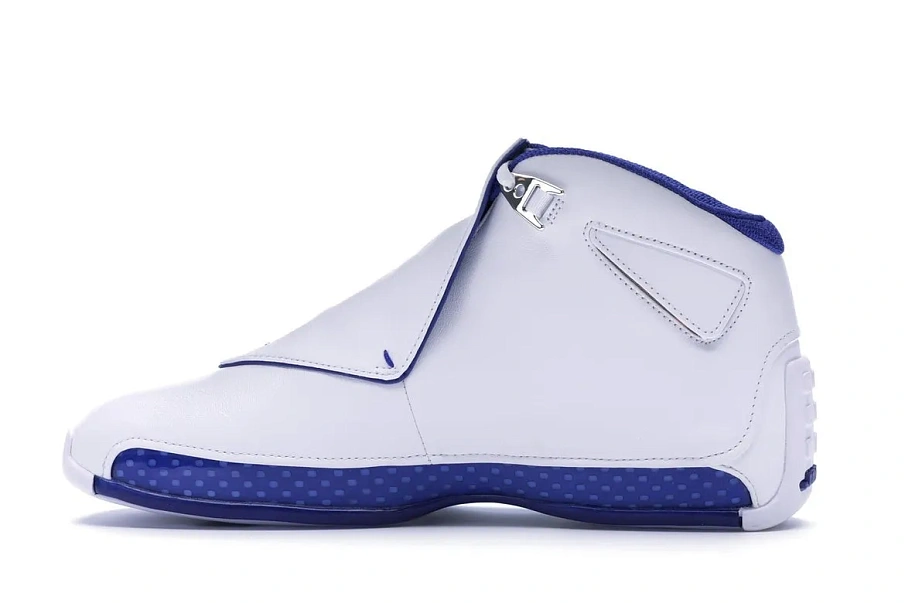 Фото № 5 с приближением к товару «‎Jordan 18 Retro White Sport Royal»